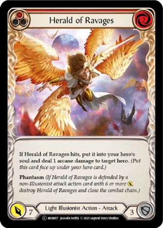 Herald of Ravages (Red) - MON