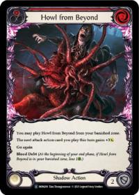 flesh and blood 4monarch howl from beyond red mon