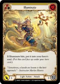 flesh and blood 4monarch illuminate yellow mon