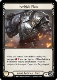 flesh and blood 4monarch ironhide plate mon