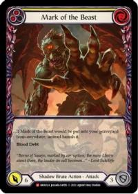 flesh and blood 4monarch mark of the beast extended art mon