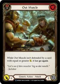 flesh and blood 4monarch out muscle red mon