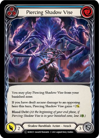 Piercing Shadow Vise (Blue) - MON