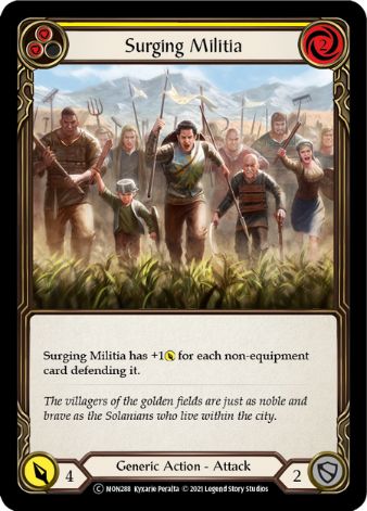 Surging Militia (Yellow) - MON