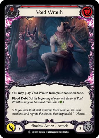 Void Wraith (Red) - MON