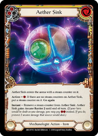 Aether Sink - ARC017 - 1st edition