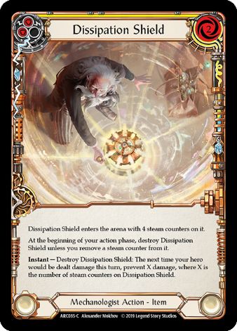 Dissipation Shield - ARC035 - 1st edition Foil