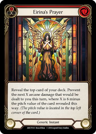 Eirina's Prayer (Red) - ARC173 - 1st edition Foil