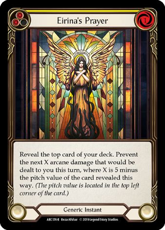 Eirina's Prayer (Yellow) - ARC174 - 1st edition Foil