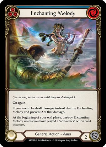 Enchanting Melody (Blue) - ARC169 - 1st edition Foil