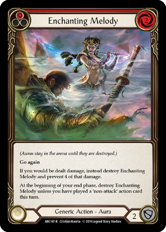 Enchanting Melody (Red) - ARC167 - 1st edition Foil