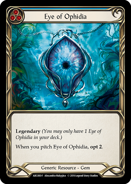 Eye of Ophidia - ARC000 - 1st edition Foil