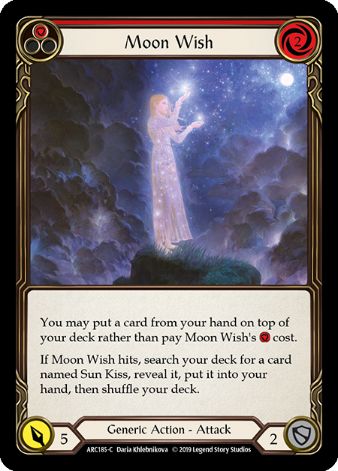 Moon Wish (Red) - ARC185 - 1st edition Foil