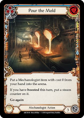 Pour the Mold (Blue) - ARC016 - 1st edition