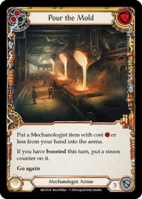 flesh and blood arcane rising 1st edition pour the mold yellow arc015 1st edition foil