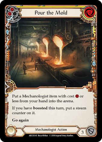 Pour the Mold (Yellow) - ARC015 - 1st edition