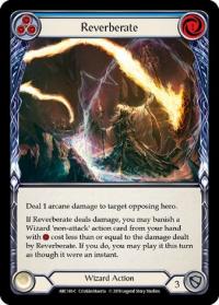 flesh and blood arcane rising 1st edition reverberate blue arc140 1st edition
