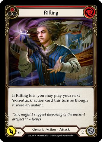 Rifting (Red) - ARC194 - 1st edition Foil