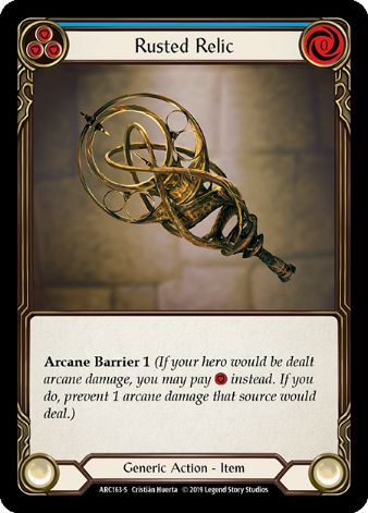 Rusted Relic - ARC163 - 1st edition Foil