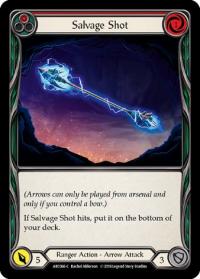 flesh and blood arcane rising 1st edition salvage shot red arc066 1st edition foil
