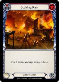 flesh and blood arcane rising 1st edition scalding rain red arc141 1st edition