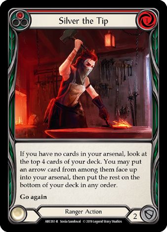 Silver the Tip (Red) - ARC051 - 1st edition