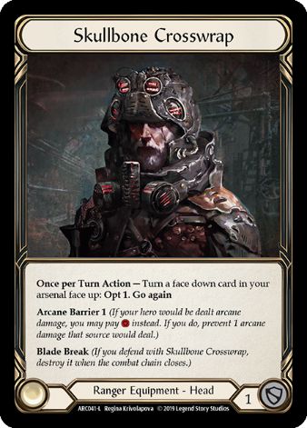 Skullbone Crosswrap - ARC041 - 1st edition Foil