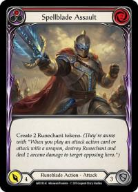 flesh and blood arcane rising 1st edition spellblade assault red arc085 1st edition foil