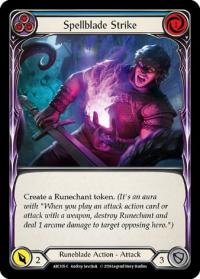 flesh and blood arcane rising 1st edition spellblade strike blue arc105 1st edition
