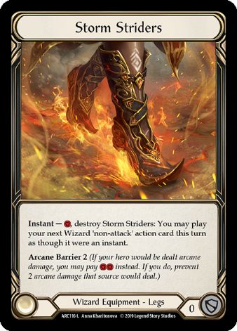 Storm Striders - ARC116 - 1st edition Foil