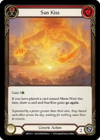 flesh and blood arcane rising 1st edition sun kiss red arc212 1st edition
