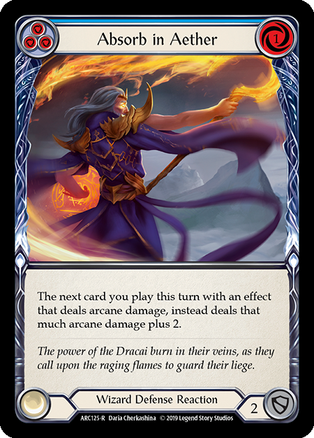 Absorb in Aether (Blue) - ARC125 - Foil