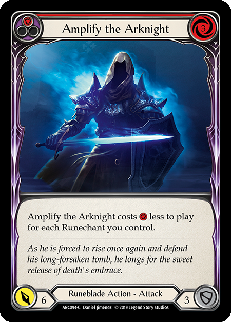 Amplify the Arknight (Red) - ARC094 - Foil