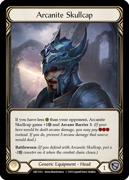 Arcanite Skullcap - ARC150 - Foil