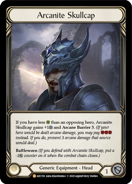 Arcanite Skullcap - Arcane Rising - ARC