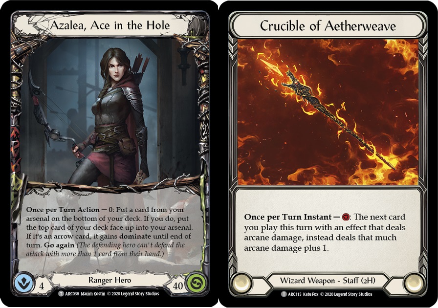 Azalea, Ace in the Hole - Crucible of Aetherweave - ARC