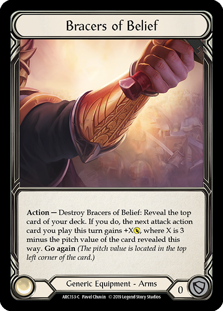 Bracers of Belief - ARC153 - Foil