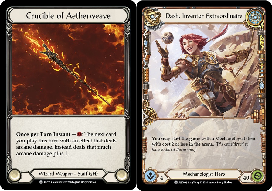 Crucible of Aetherweave - Dash, Inventor Extraordinaire - ARC