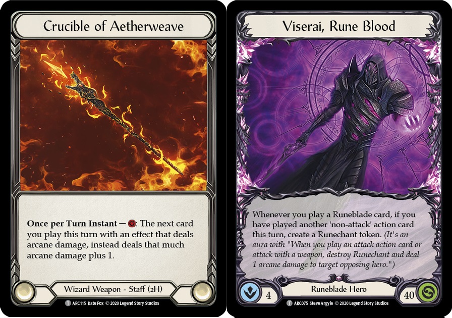 Crucible of Aetherweave - Viserai, Rune Blood - ARC