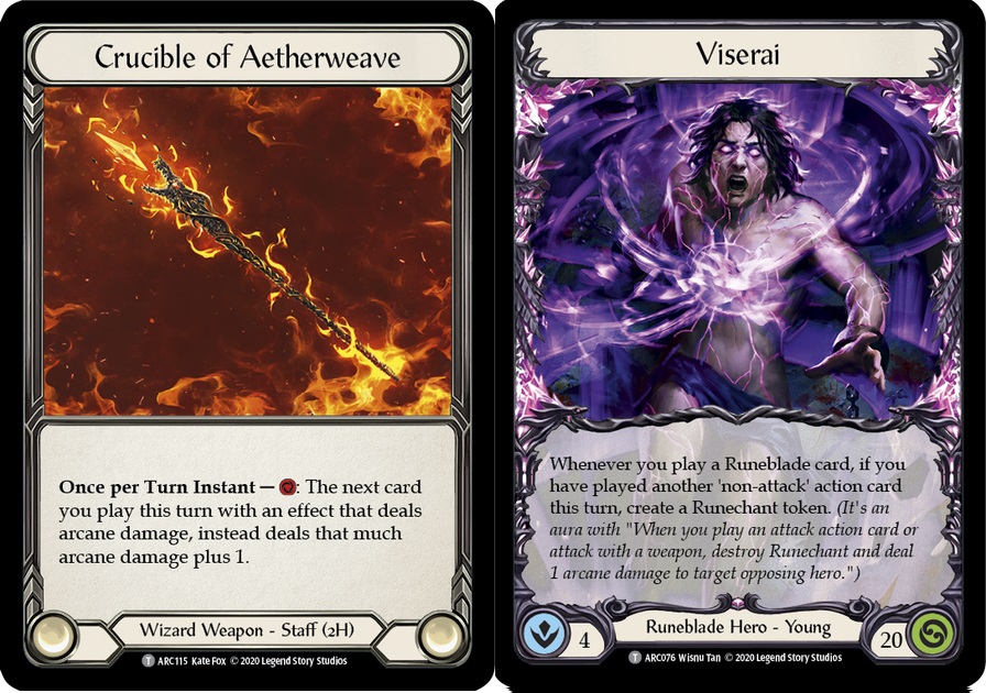 Crucible of Aetherweave - Viserai - ARC