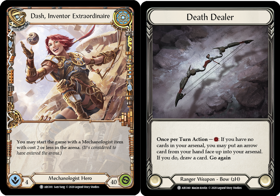 Dash, Inventor Extraordinaire - Death Dealer - ARC