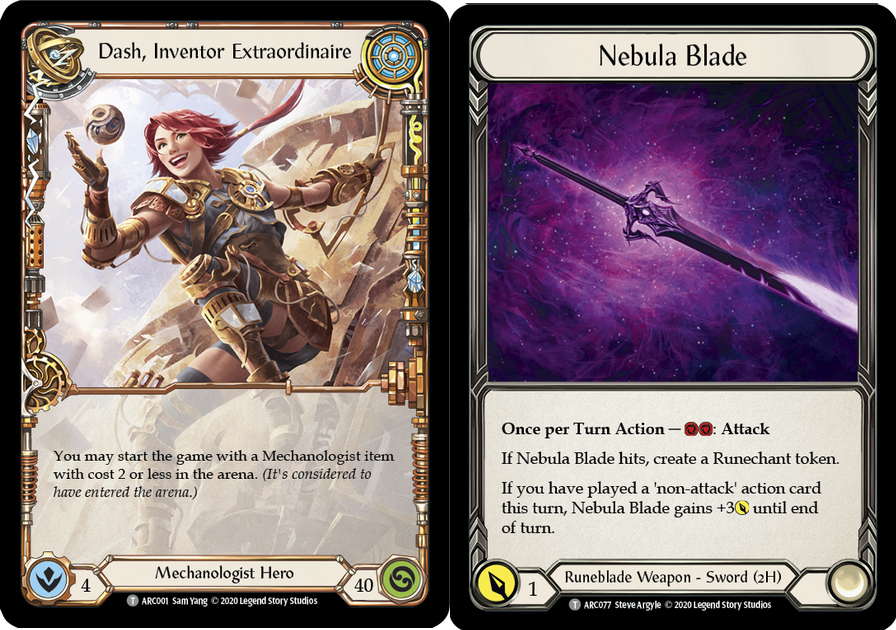 Dash, Inventor Extraordinaire - Nebula Blade - ARC