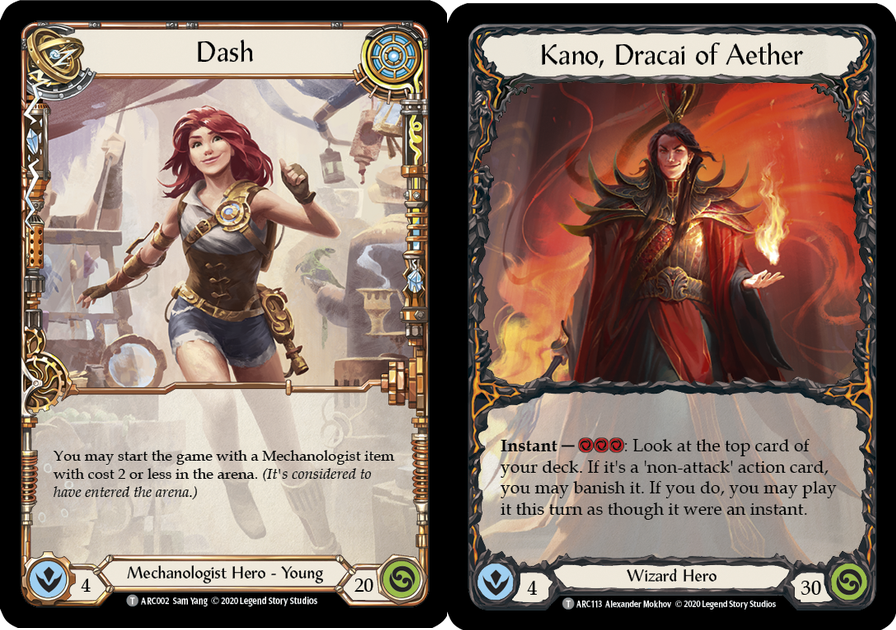 Dash - Kano, Dracai of Aether - ARC