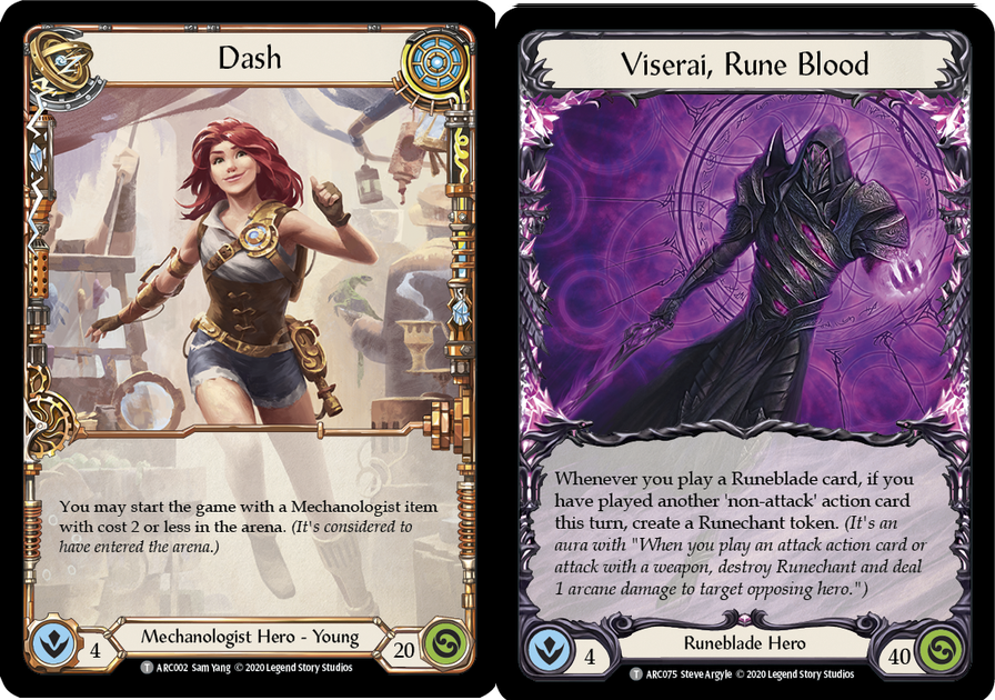 Dash - Viserai, Rune Blood - ARC