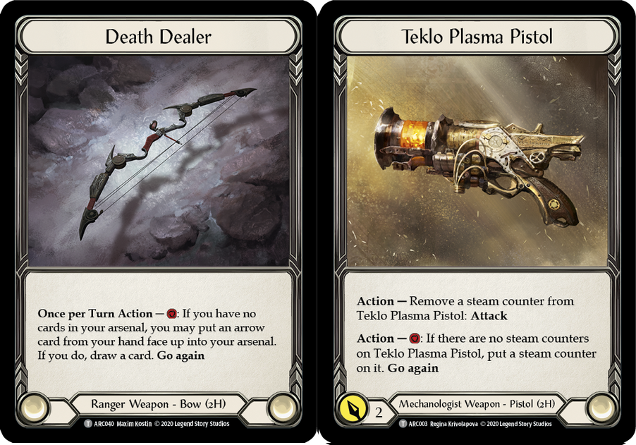 Death Dealer - Teklo Plasma Pistol - ARC