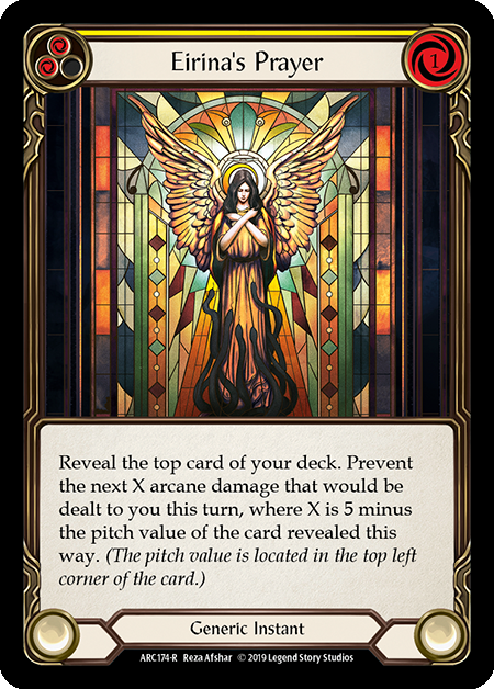 Eirina's Prayer (Yellow) - ARC174 - Foil