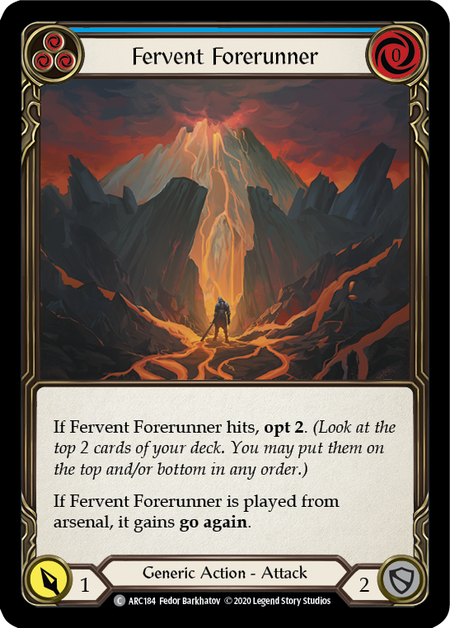 Fervent Forerunner (Blue) - ARC