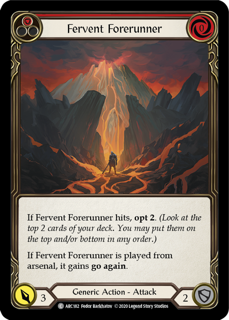 Fervent Forerunner (Red) - ARC