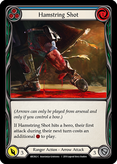 Hamstring Shot (Blue) - ARC062 - Foil