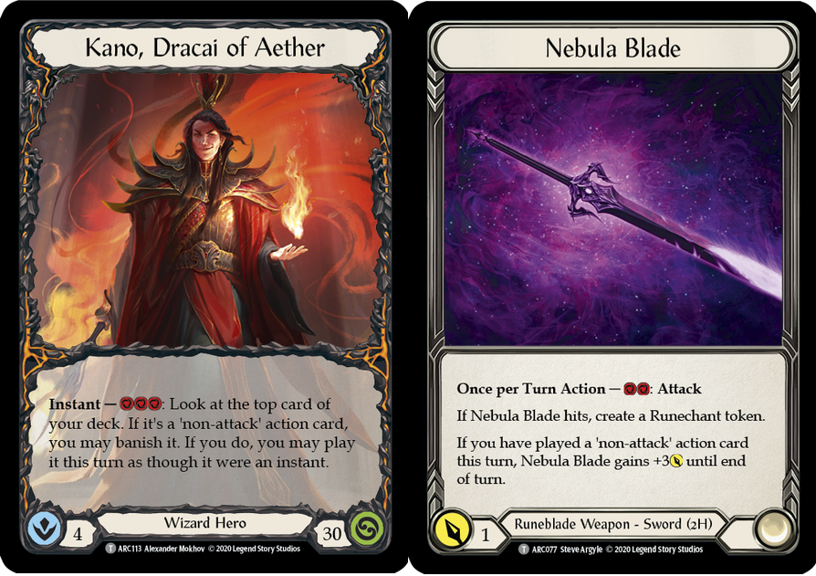 Kano, Dracai of Aether - Nebula Blade - ARC